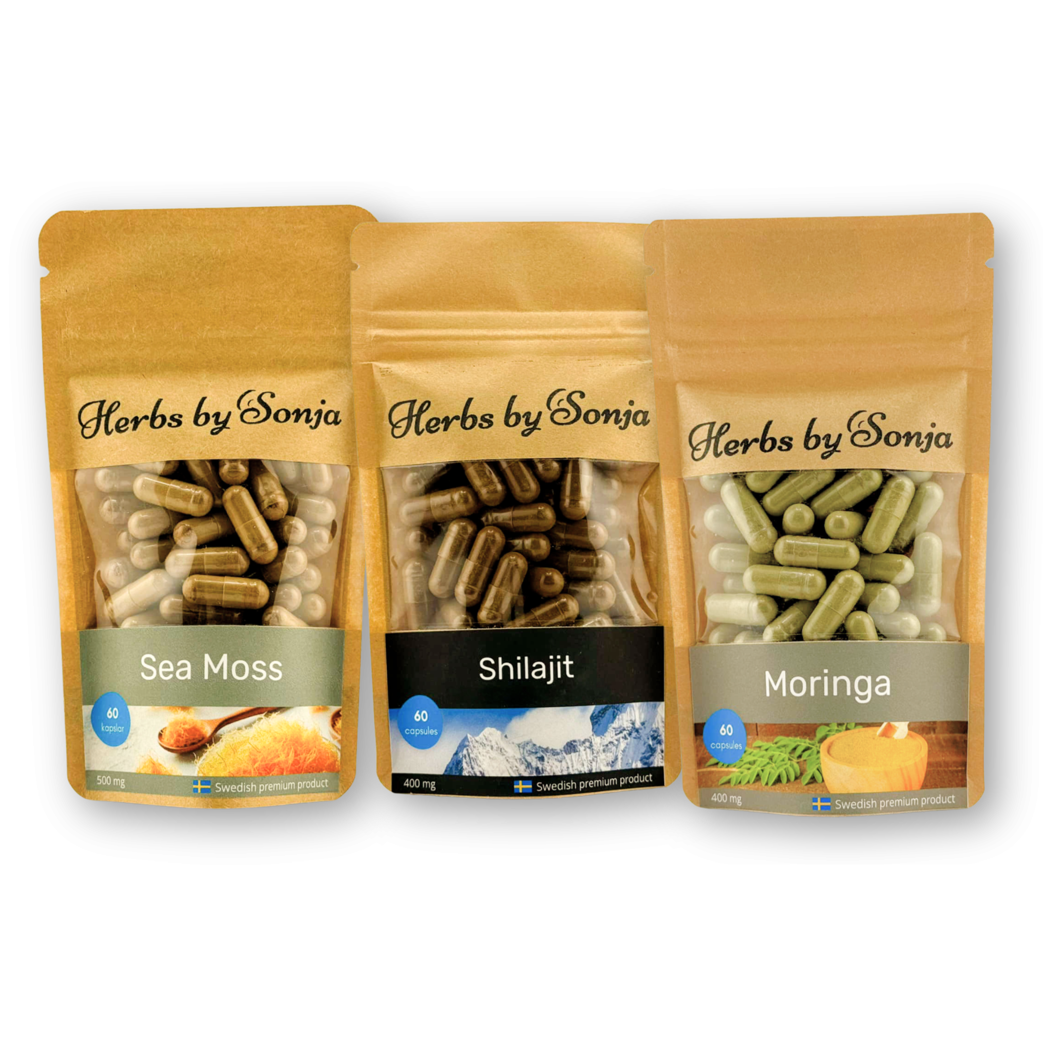 Minerals & Beyond - Shilajit, Moringa och havsmossa – Herbs by Sonja