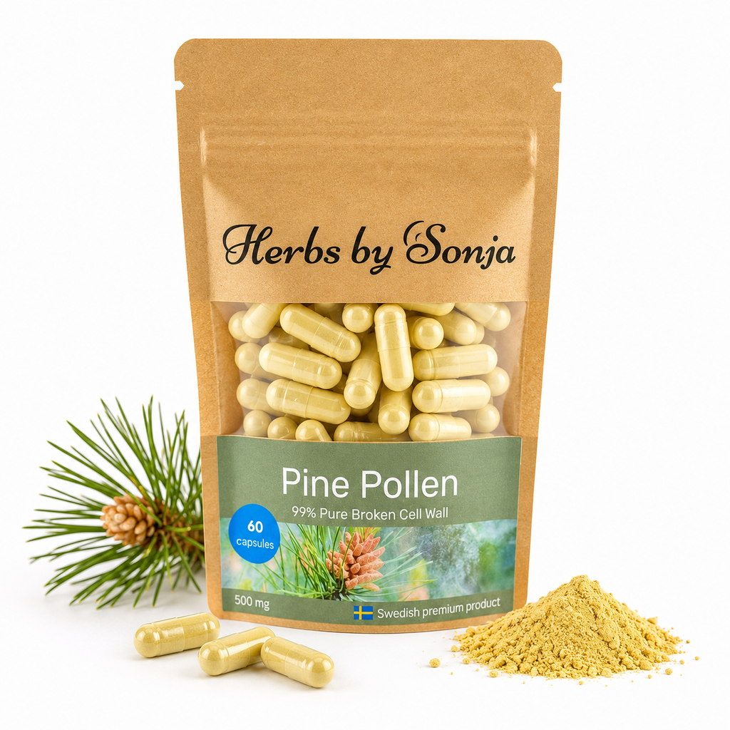Pine Pollen / Tallpollen – Herbs by Sonja